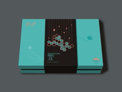 蜂蜜禮盒-蜂蜜包裝盒設計--河南點創包裝